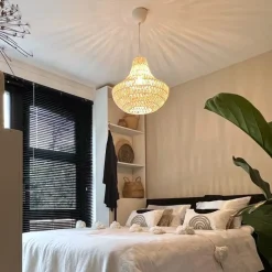 Retro hanglamp wit 50 cm - Lina Cono 50