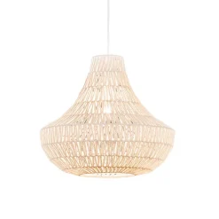 Retro hanglamp wit 50 cm - Lina Cono 50