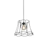 Retro hanglamp zwart 40 cm - Granny Frame