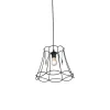 Retro hanglamp zwart 35 cm - Granny Frame