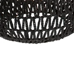 Retro hanglamp zwart 45 cm - Lina Drop