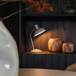 Retro tafellamp beige - Milou