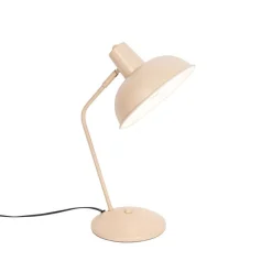 Retro tafellamp beige - Milou