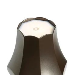 Retro tafellamp donkerbrons oplaadbaar IP44 - Granny