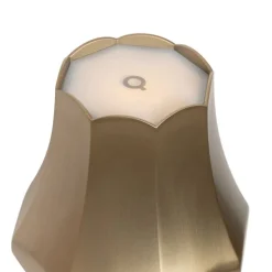 Retro tafellamp goud oplaadbaar IP44 - Granny