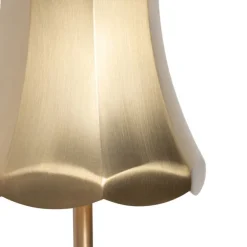 Retro tafellamp goud oplaadbaar IP44 - Granny