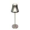 Retro tafellamp gunmetal oplaadbaar IP44 - Granny
