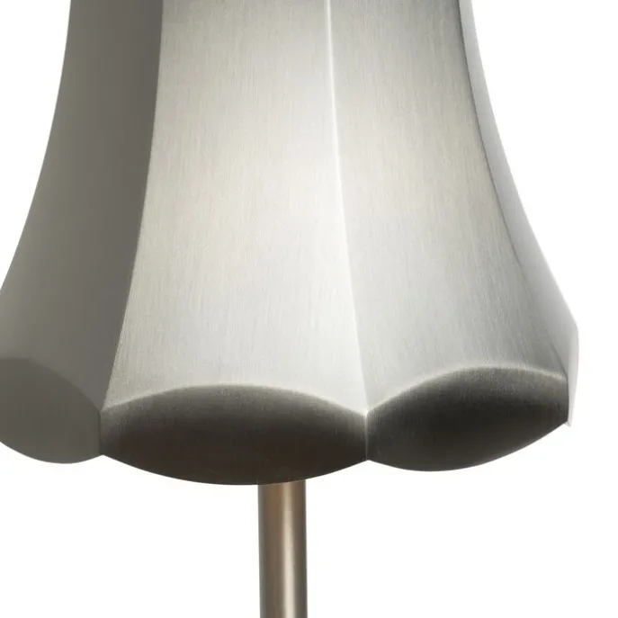 Retro tafellamp gunmetal oplaadbaar IP44 - Granny