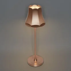 Retro tafellamp koper oplaadbaar IP44 - Granny