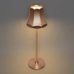 Retro tafellamp koper oplaadbaar IP44 - Granny