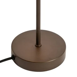 Retro tafellamp mushroom donkerbrons - Magnax Mini