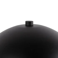 Retro tafellamp mushroom zwart met goud - Magnax