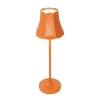 Retro tafellamp oranje oplaadbaar IP44 - Granny