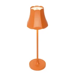 Retro tafellamp oranje oplaadbaar IP44 - Granny