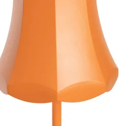 Retro tafellamp oranje oplaadbaar IP44 - Granny