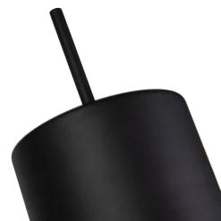 Retro vloerlamp zwart draai- en kantelbaar - Chappie