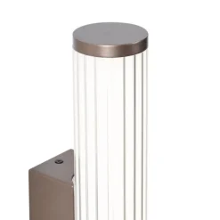 Retro wandlamp brons 40cm incl. LED - Coco