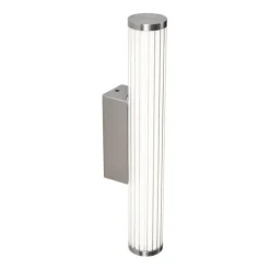 Retro wandlamp gunmetal 40cm incl. LED - Coco