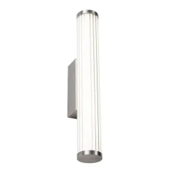 Retro wandlamp gunmetal 40cm incl. LED - Coco