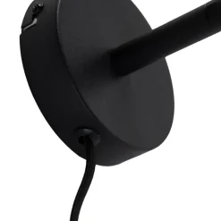 Retro wandlamp zwart draai- en kantelbaar - Chappie