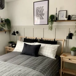 Retro wandlamp zwart draai- en kantelbaar - Chappie