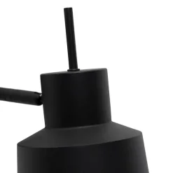 Retro wandlamp zwart draai- en kantelbaar - Chappie