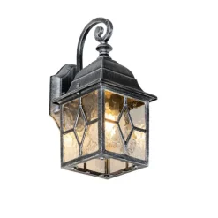 Romantische buiten wandlantaarn antiek zilver - London