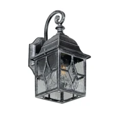 Romantische buiten wandlantaarn antiek zilver - London