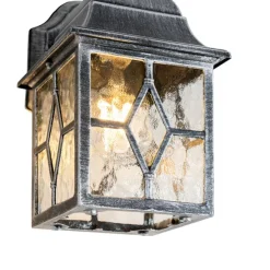 Romantische buiten wandlantaarn antiek zilver - London