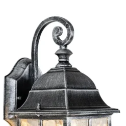 Romantische buiten wandlantaarn antiek zilver - London