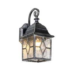 Romantische buiten wandlantaarn antiek zilver - London