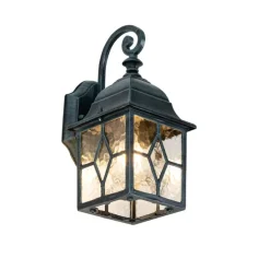 Romantische buiten wandlantaarn antiek groen - London