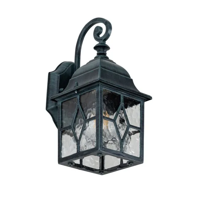 Romantische buiten wandlantaarn antiek groen - London