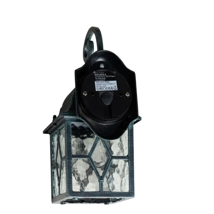 Romantische buiten wandlantaarn antiek groen - London