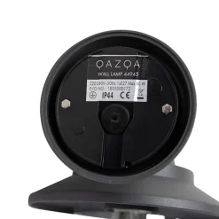 Romantische buitenwandlamp donker grijs - Oxford