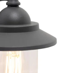 Romantische buitenwandlamp donker grijs - Oxford