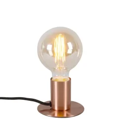 Romantische tafellamp koper - Facil