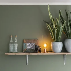 Romantische tafellamp koper - Facil