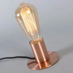 Romantische tafellamp koper - Facil