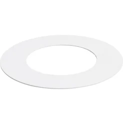 Ronde inbouwspot wit kantelbaar met opvulring - Edu