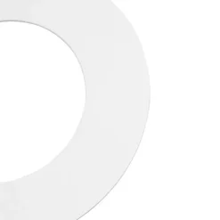 Ronde inbouwspot wit kantelbaar met opvulring - Edu