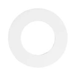 Ronde inbouwspot wit kantelbaar met opvulring - Edu