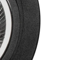 Ronde inbouwspot zwart verstelbaar - Chuck 111