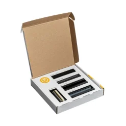 Sample box met rails en kleurstalen