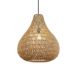 Scandinavische hanglamp bruin 45cm - Lina Natural