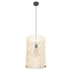Scandinavische hanglamp bamboe - Natasja