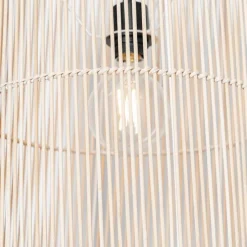 Scandinavische hanglamp bamboe - Natasja