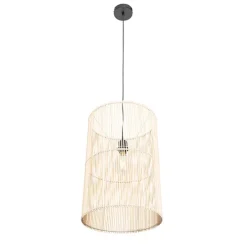 Scandinavische hanglamp bamboe - Natasja