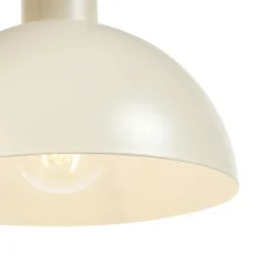 Scandinavische hanglamp creme 6-lichts - Biles
