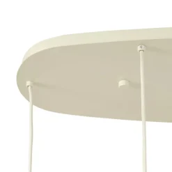 Scandinavische hanglamp creme 6-lichts - Biles